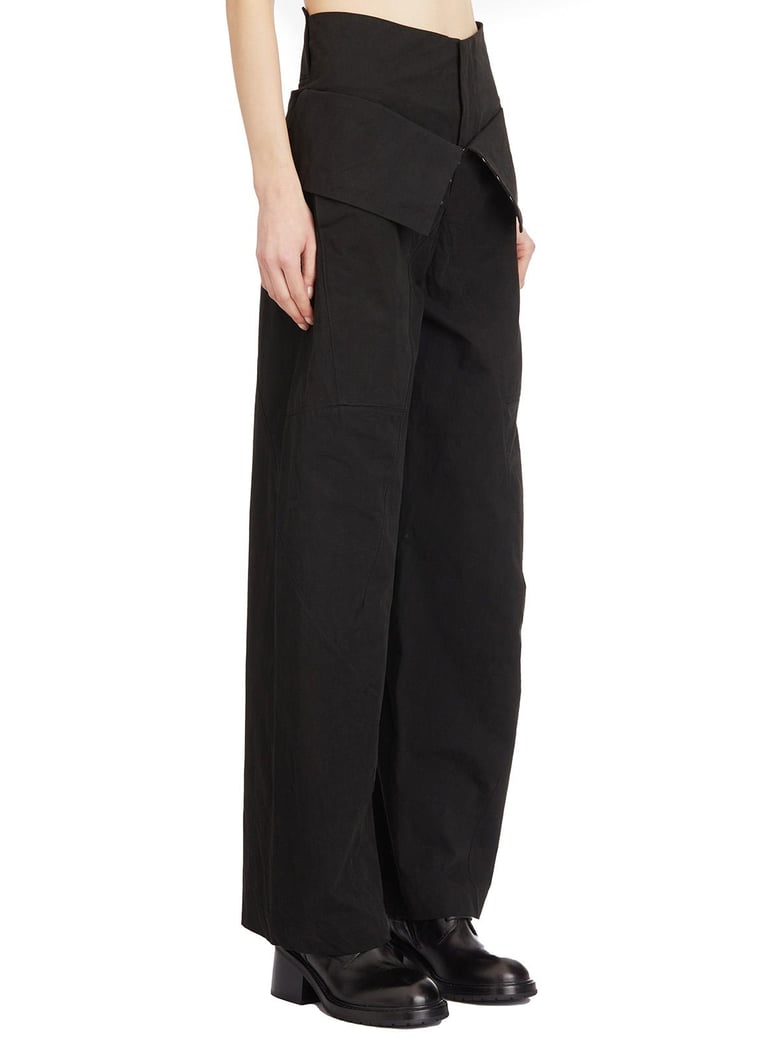 wide cotton trousers by Selfnex