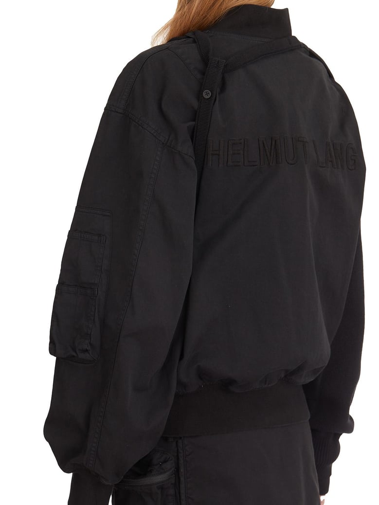 stretch cotton bomber by Selfnex