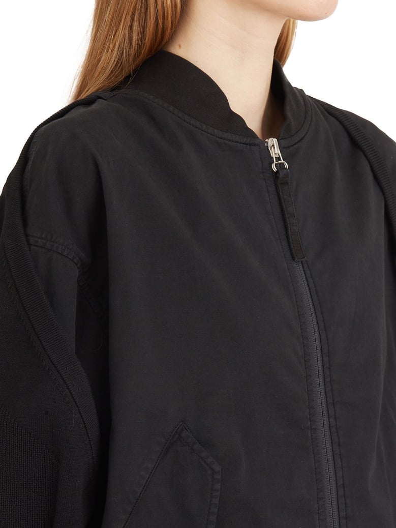 stretch cotton bomber by Selfnex