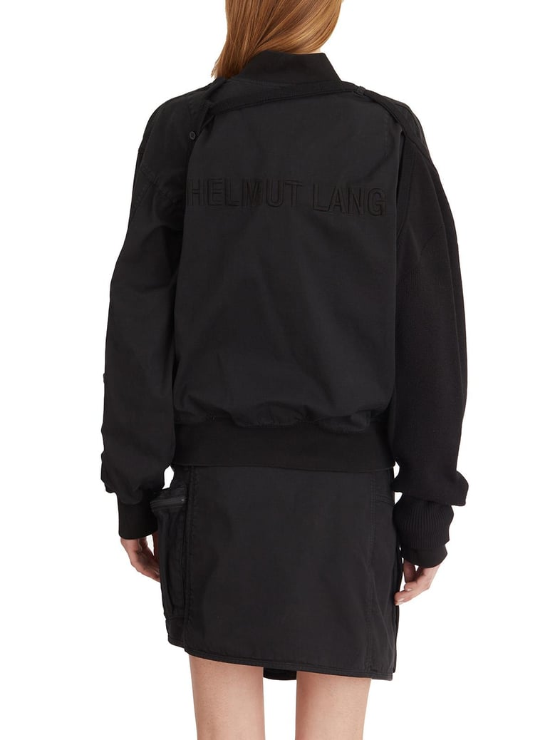 stretch cotton bomber by Selfnex