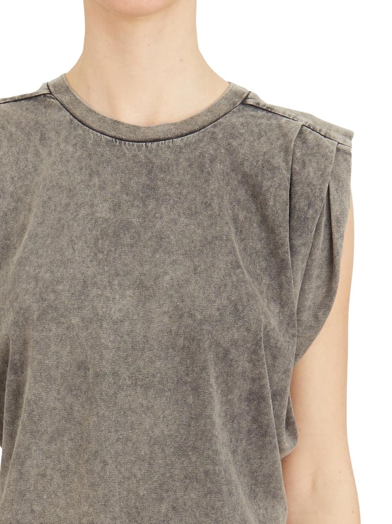 crew neck cotton dress by Selfnex