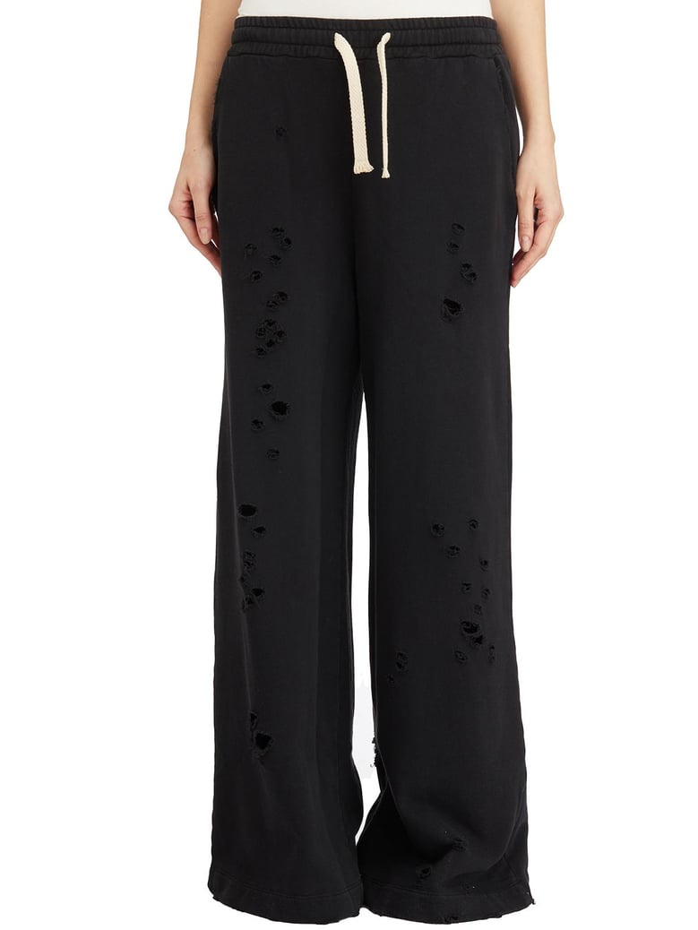 sweatpants with ruffles by Selfnex
