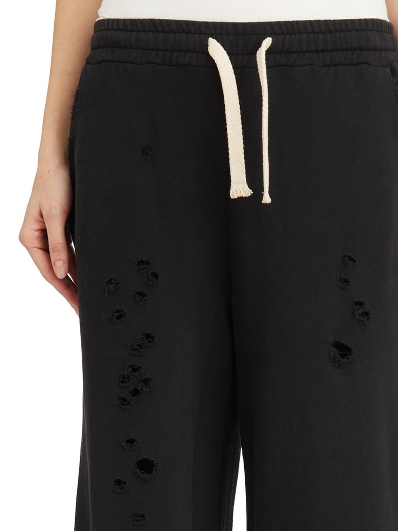 sweatpants with ruffles by Selfnex