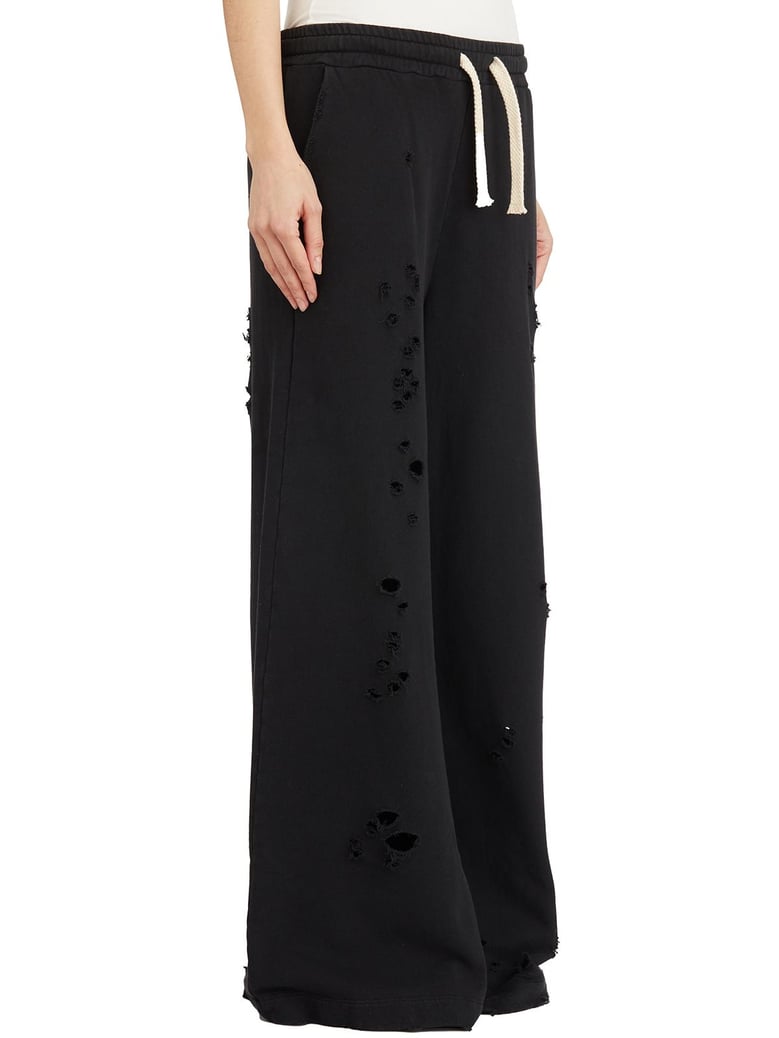 sweatpants with ruffles by Selfnex