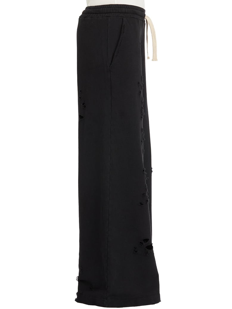 sweatpants with ruffles by Selfnex