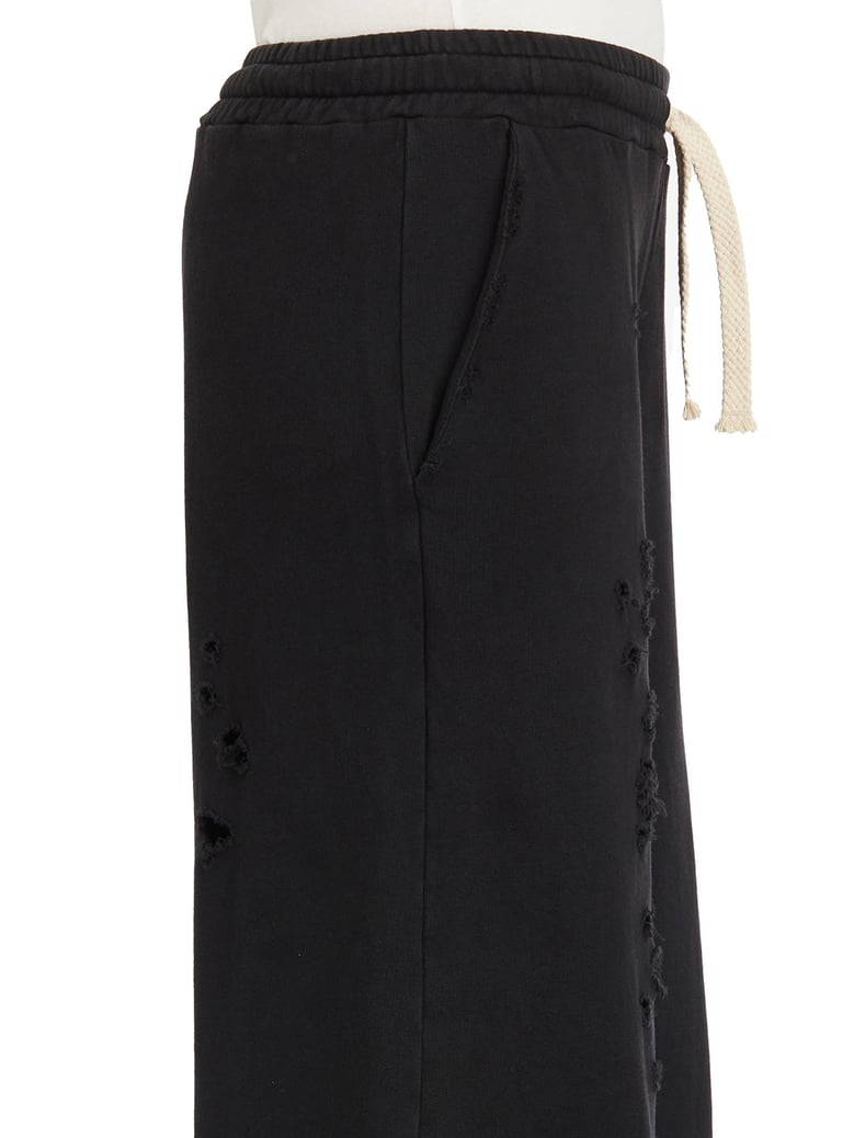 sweatpants with ruffles by Selfnex