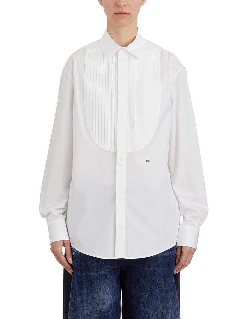 cotton tuxedo shirt by Selfnex