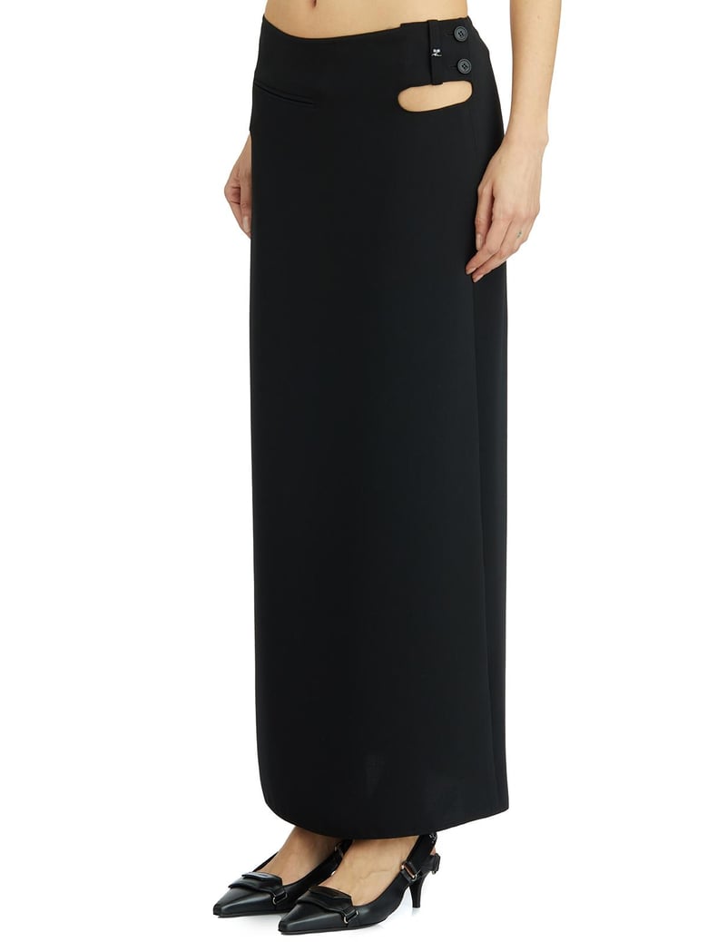 long tech loop skirt by Selfnex