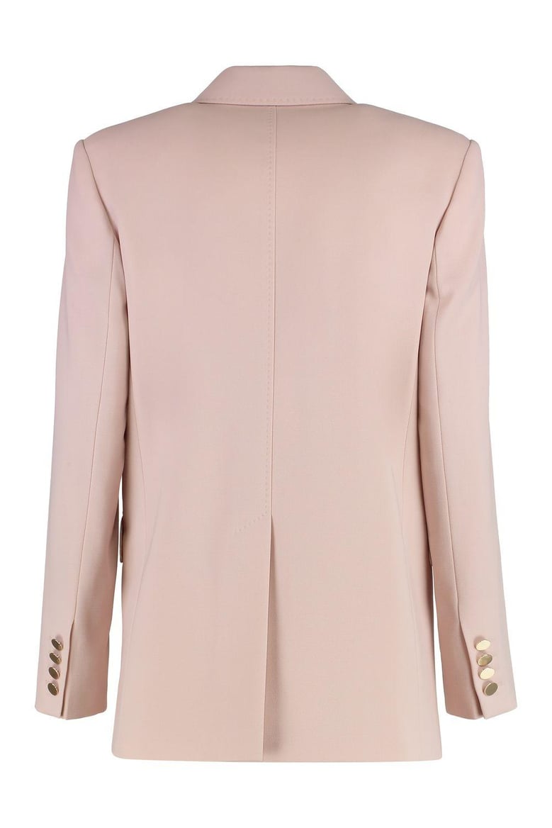 edicola double-breasted wool blazer by Selfnex