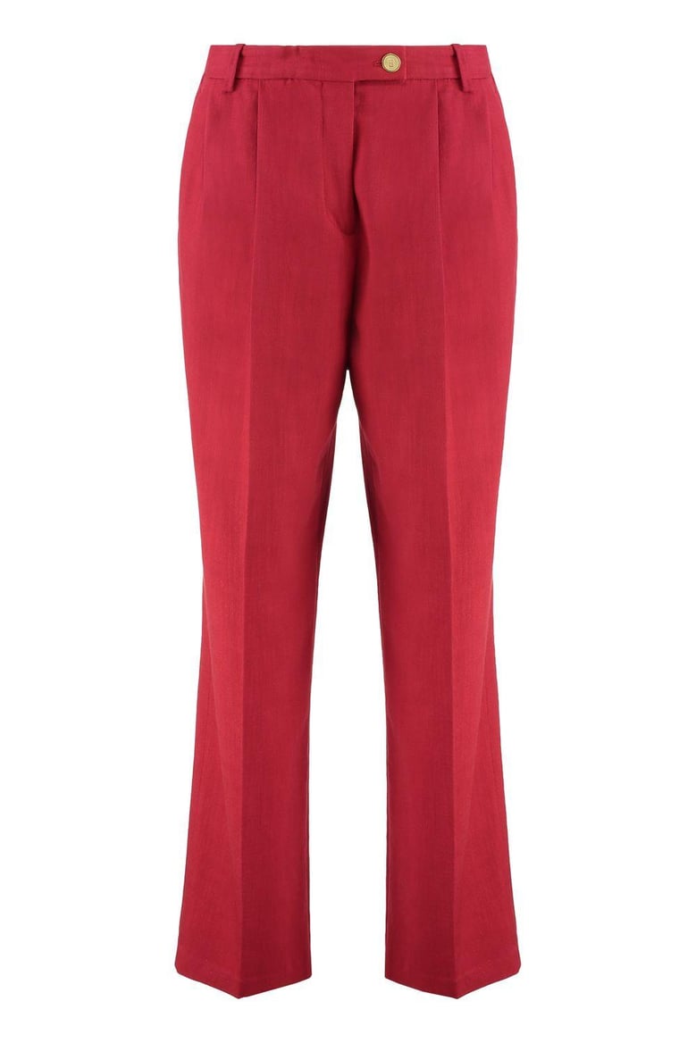 sofia richie grainge x tommy hilfiger - viscose trousers by Selfnex