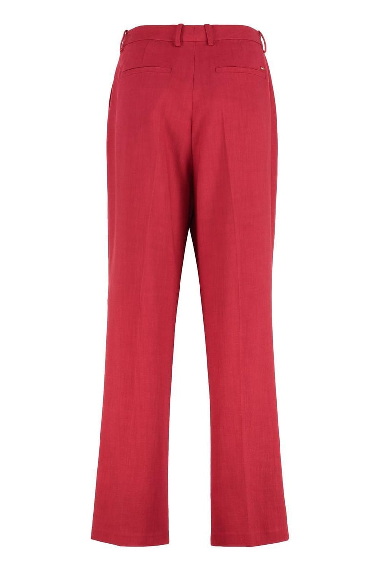 sofia richie grainge x tommy hilfiger - viscose trousers by Selfnex