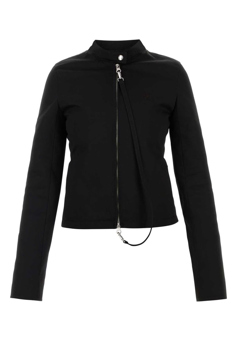 black canvas jacket by Selfnex
