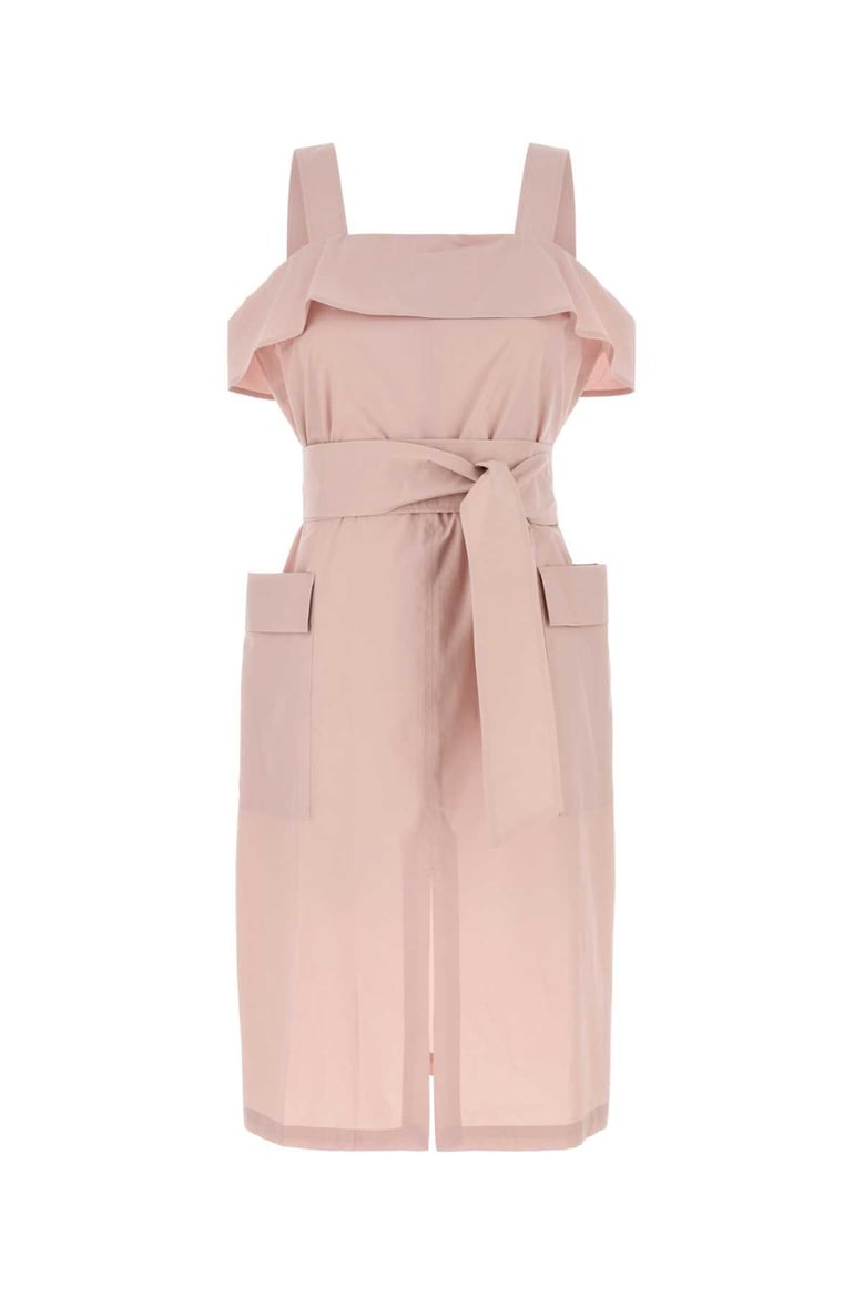 pink cotton arte1234 dress by Selfnex