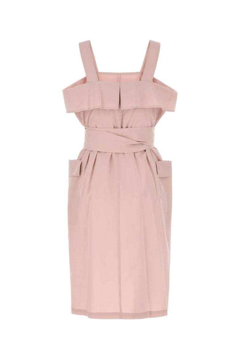 pink cotton arte1234 dress by Selfnex