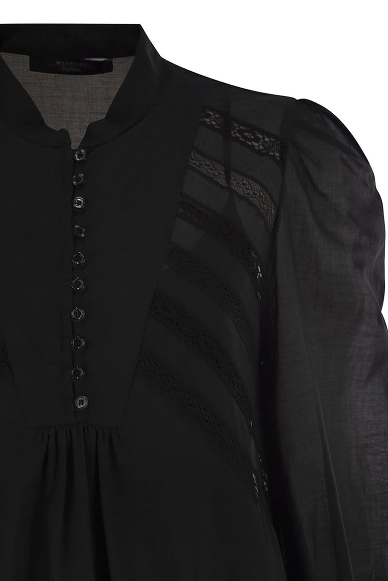 black cotton asteri1234 dress by Selfnex