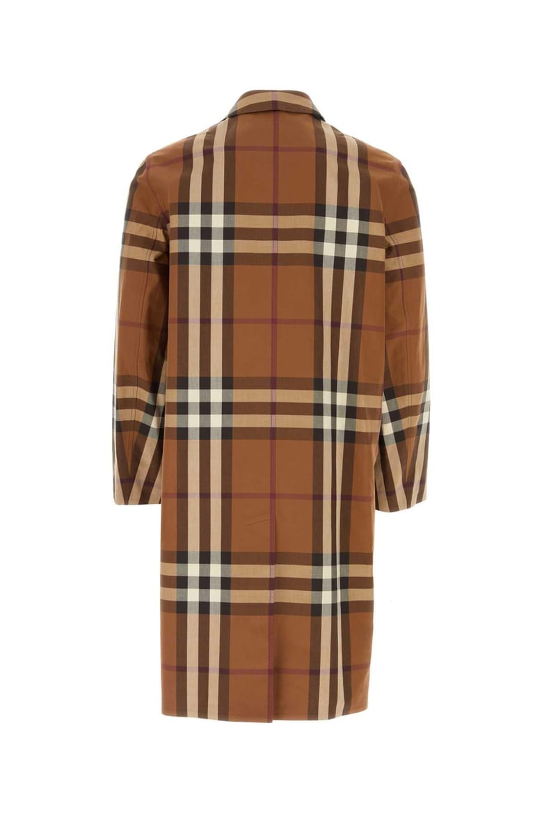 embroidered cotton eversible overcoat by Selfnex
