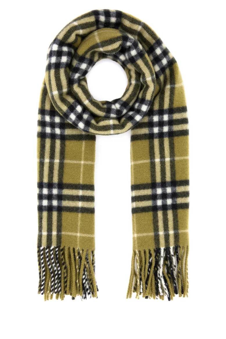 embroidered cashmere scarf by Selfnex