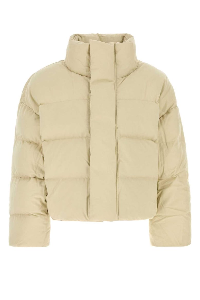 sand cotton down jacket by Selfnex