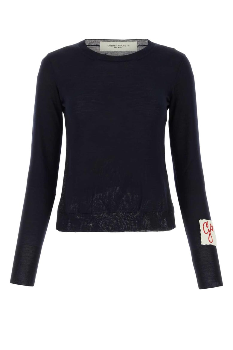 black wool sweater by Selfnex