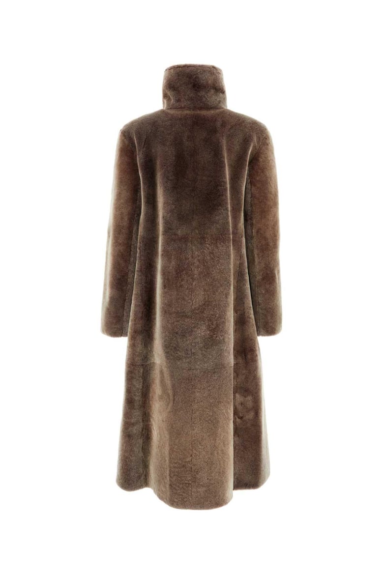 brown fur coat by Selfnex