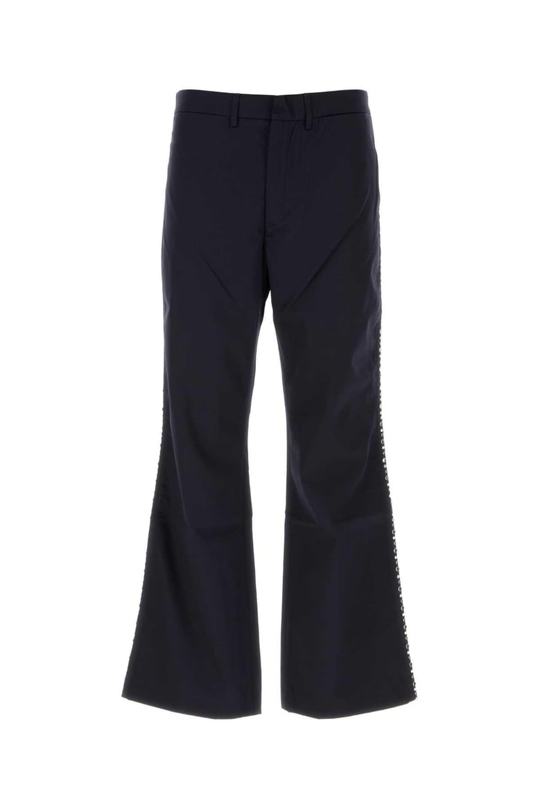 midnight blue cotton pant by Selfnex