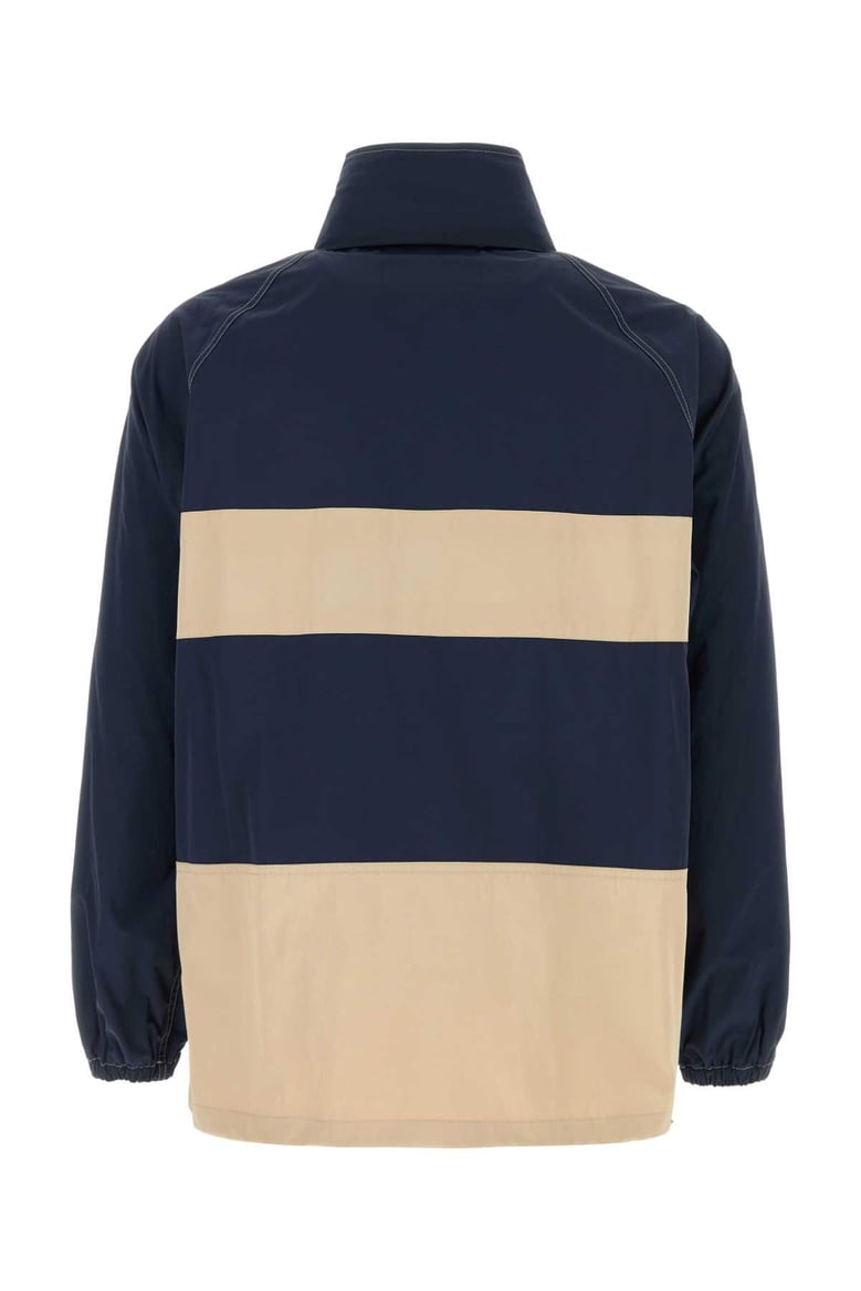 two-tone nylon jacket by Selfnex