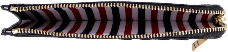 black leather coin purse by Selfnex