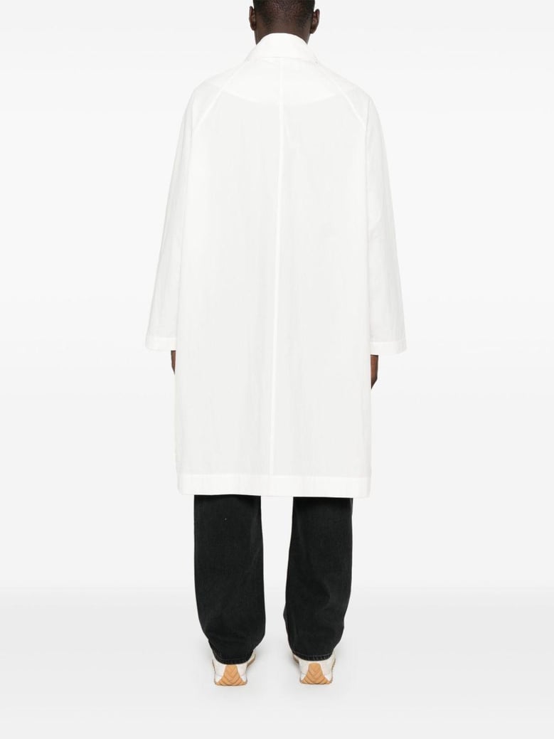 nylon and cotton blend coat by Selfnex