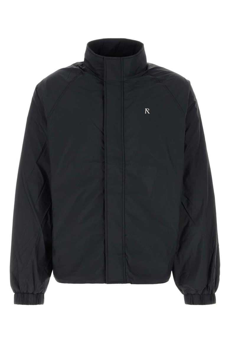 black nylon jacket by Selfnex