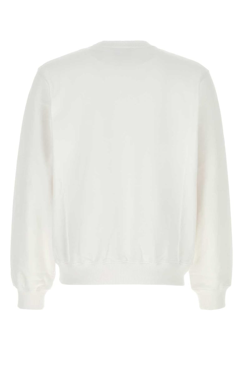 white cotton sweatshirt by Selfnex