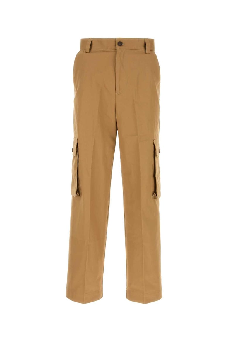 camel cotton cargo pant by Selfnex