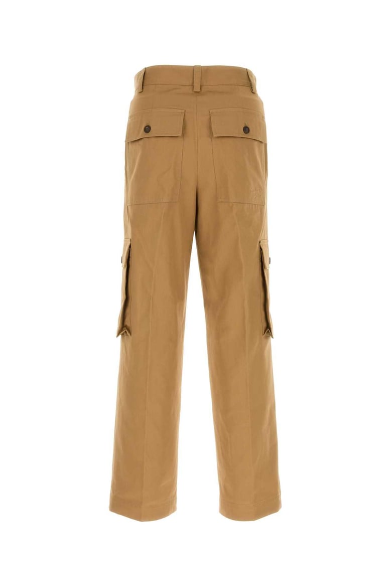 camel cotton cargo pant by Selfnex
