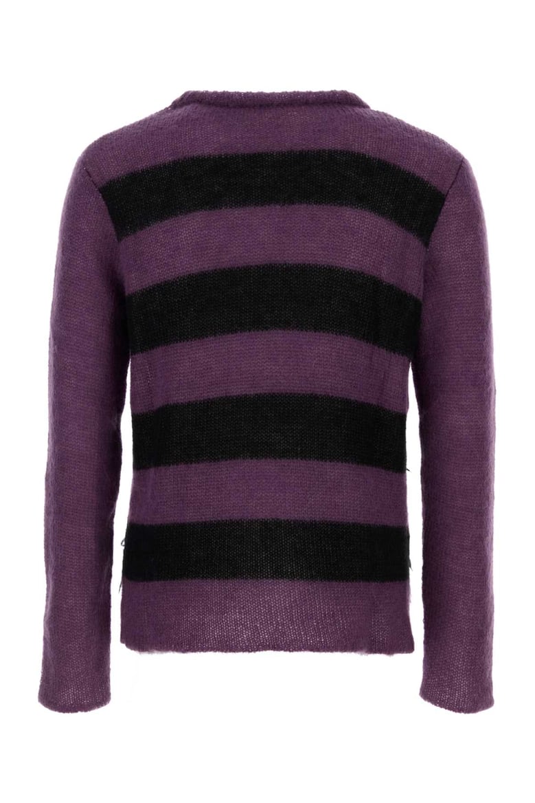 multicolor wool blend sweater by Selfnex