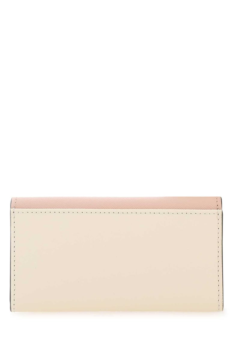 two-tone leather key chain case by Selfnex
