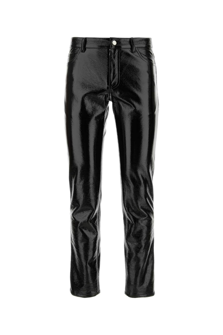 black vinyl pant by Selfnex