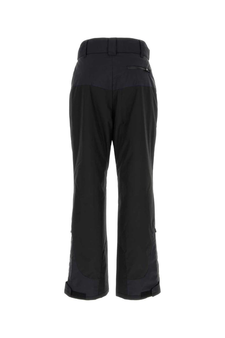 black polyester ski pant by Selfnex
