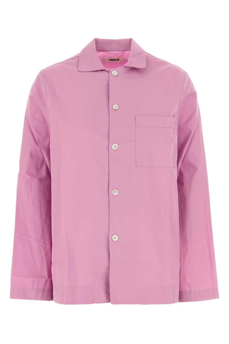 pink poplin shirt by Selfnex