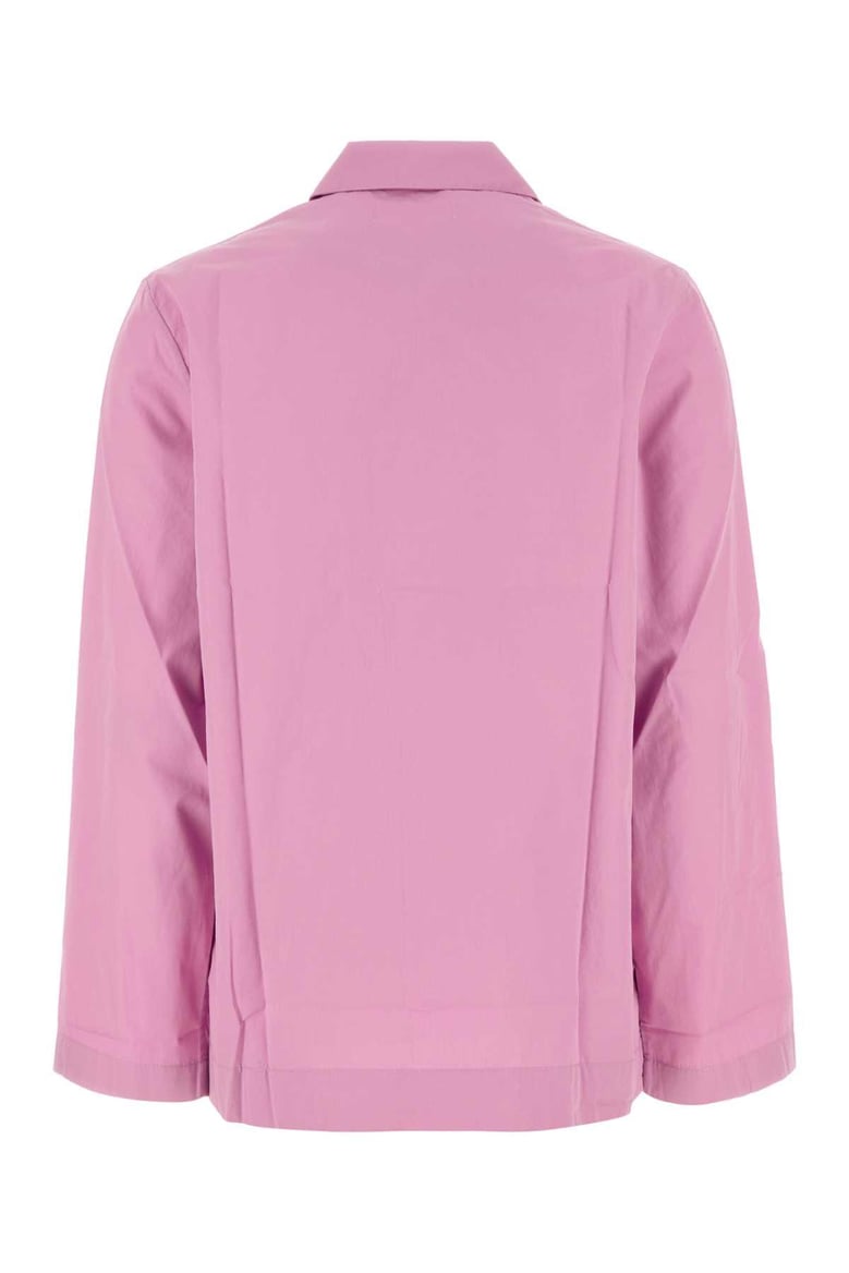 pink poplin shirt by Selfnex