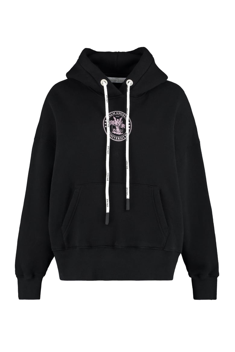 black cotton sweatshirt by Selfnex