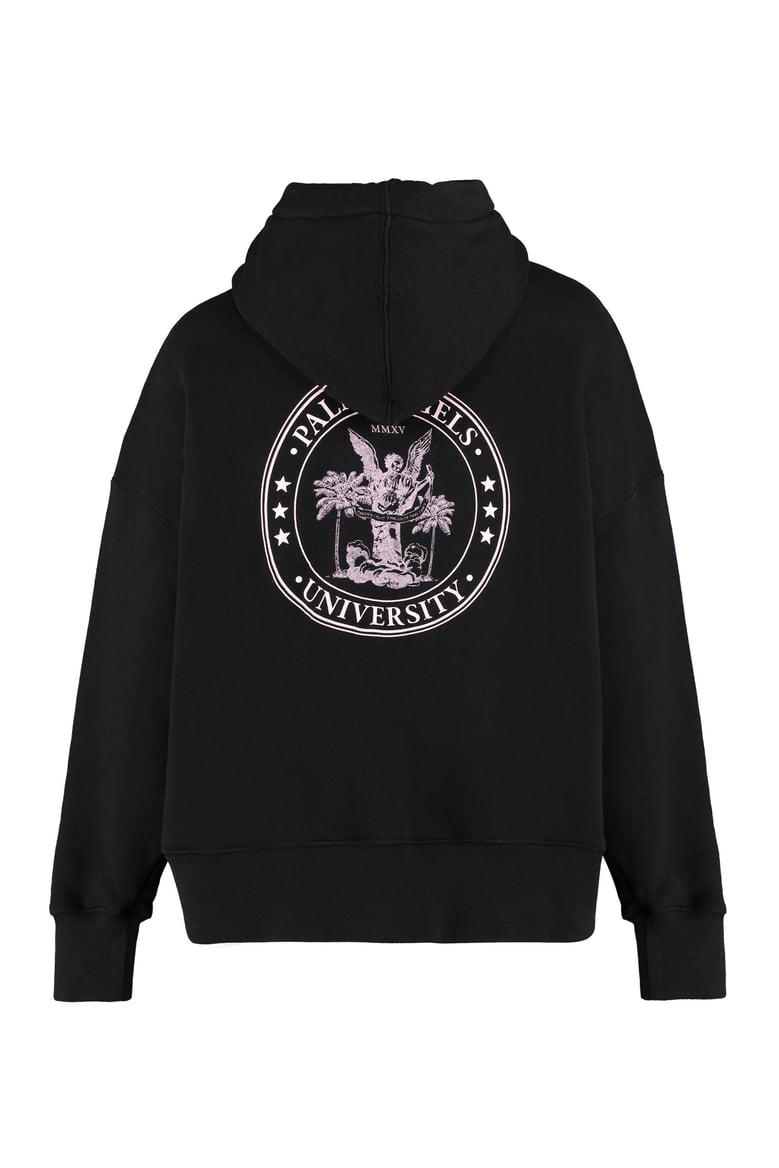 black cotton sweatshirt by Selfnex