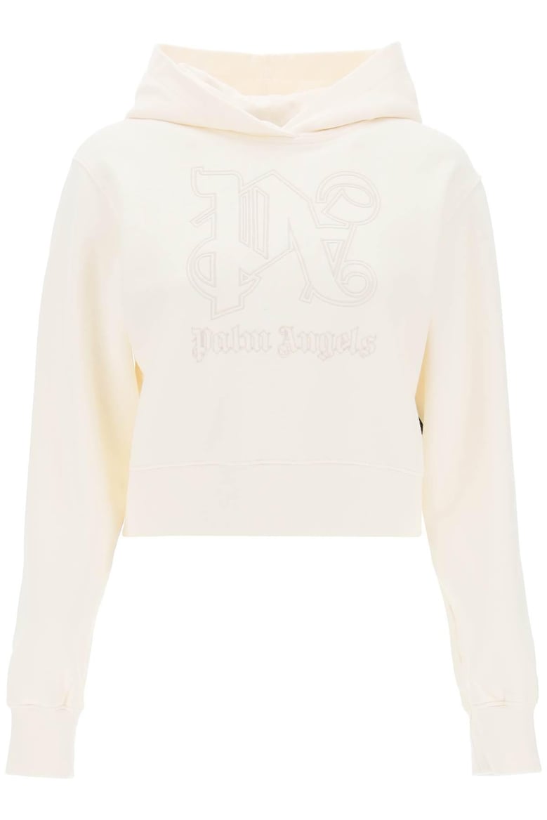 ivory cotton sweatshirt by Selfnex