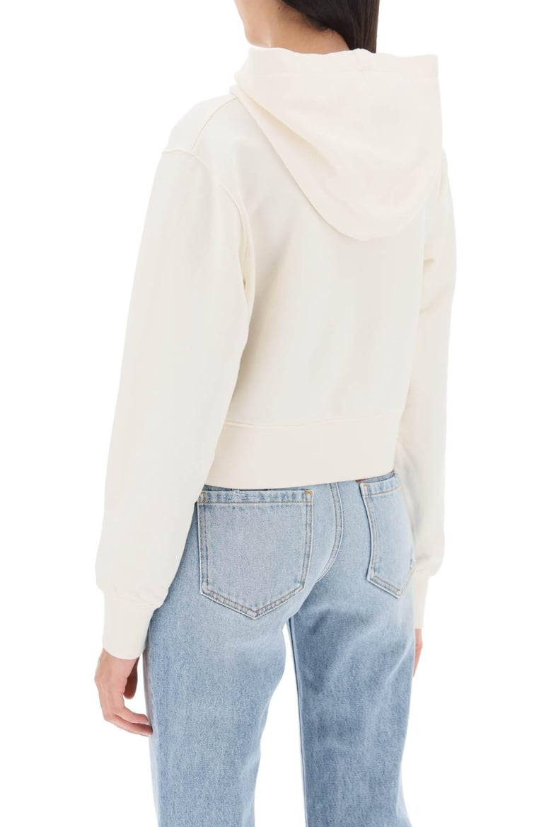 ivory cotton sweatshirt by Selfnex