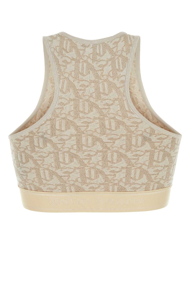 embroidered viscose blend top by Selfnex