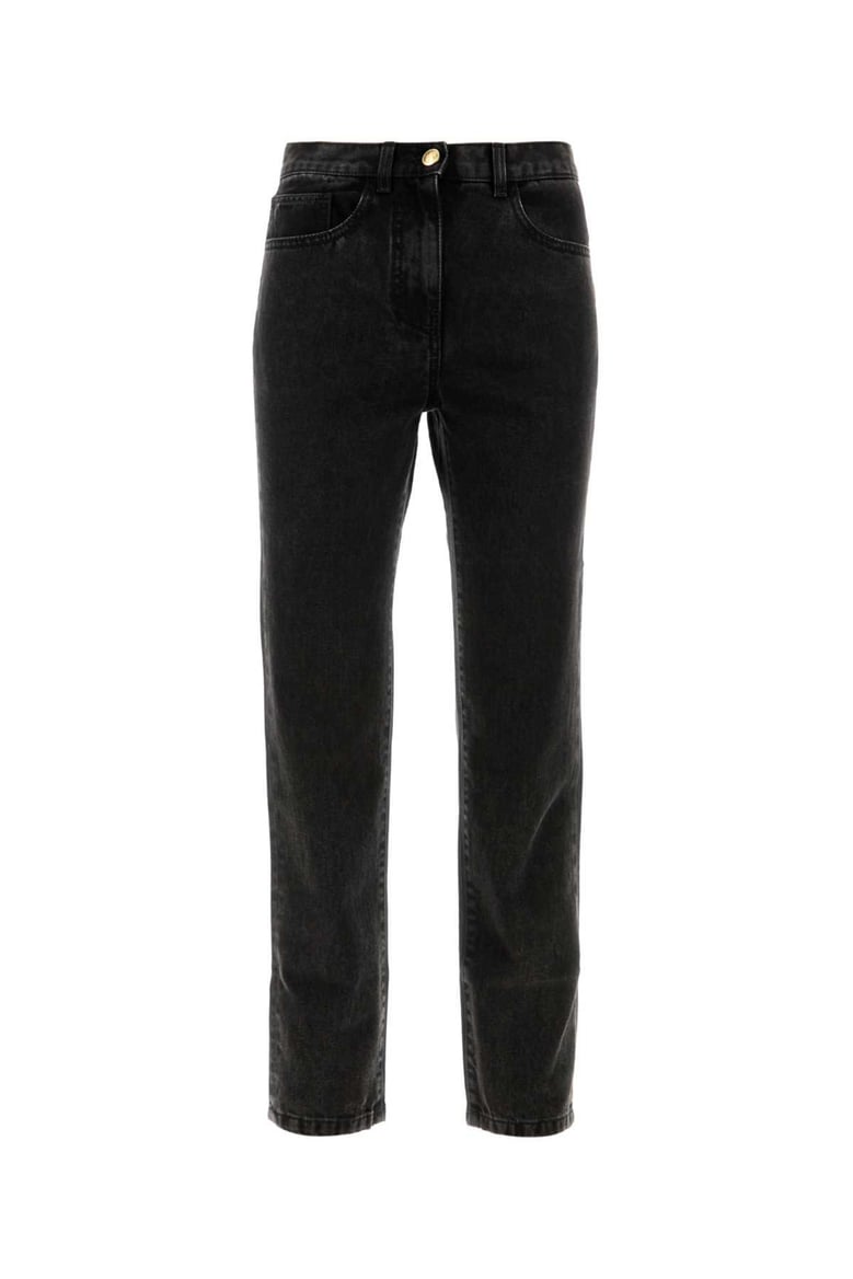 black denim jeans by Selfnex