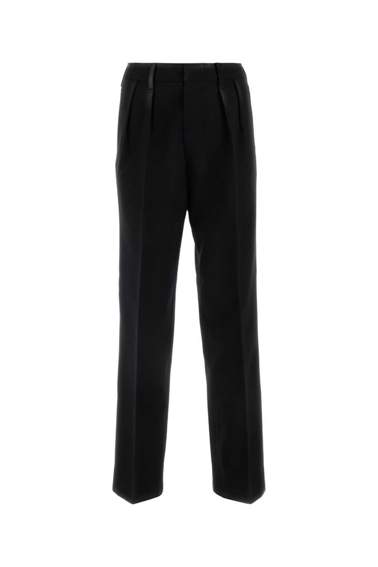 black wool pant by Selfnex