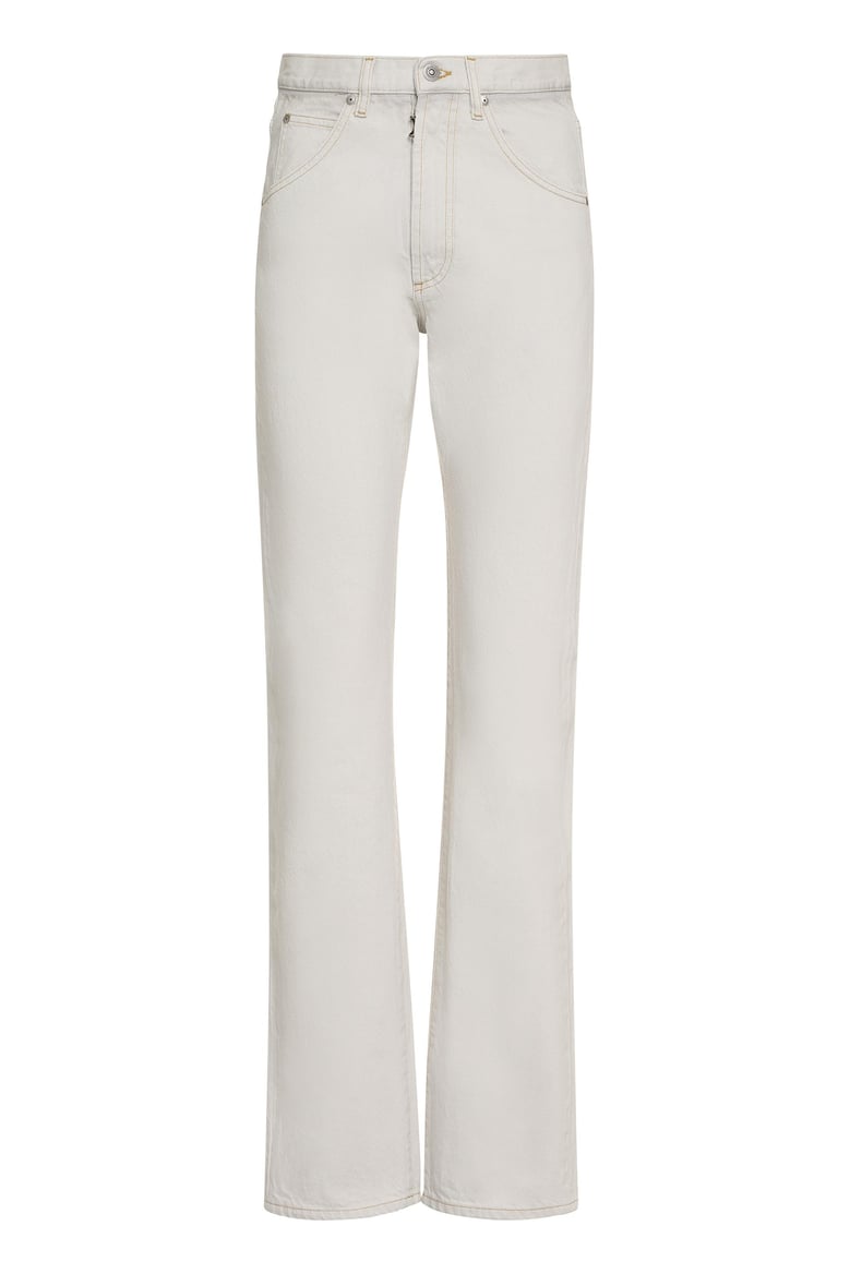 chalk denim jeans by Selfnex