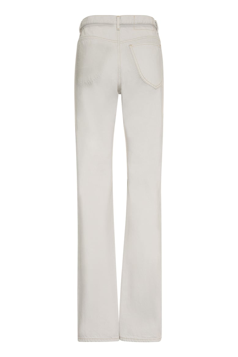 chalk denim jeans by Selfnex