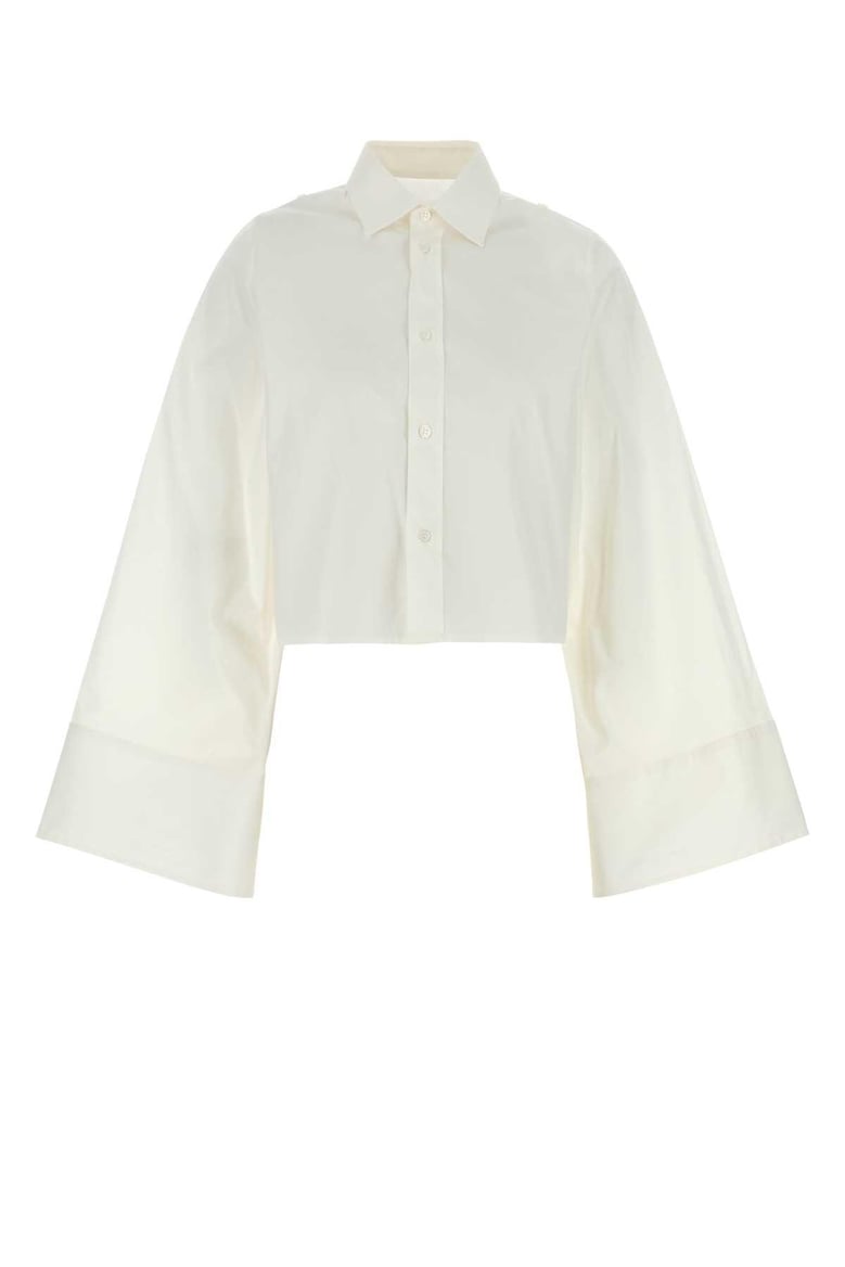 white poplin shirt by Selfnex