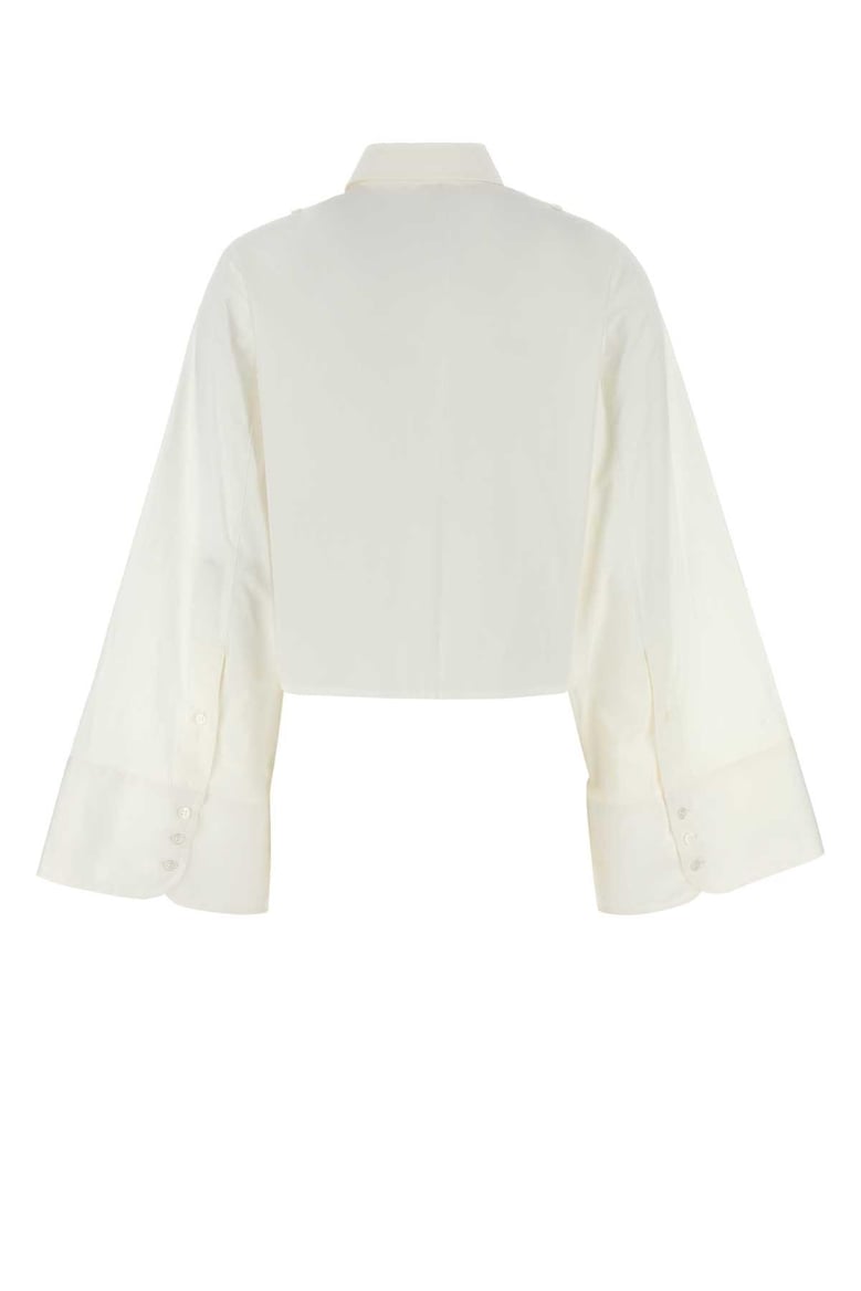 white poplin shirt by Selfnex