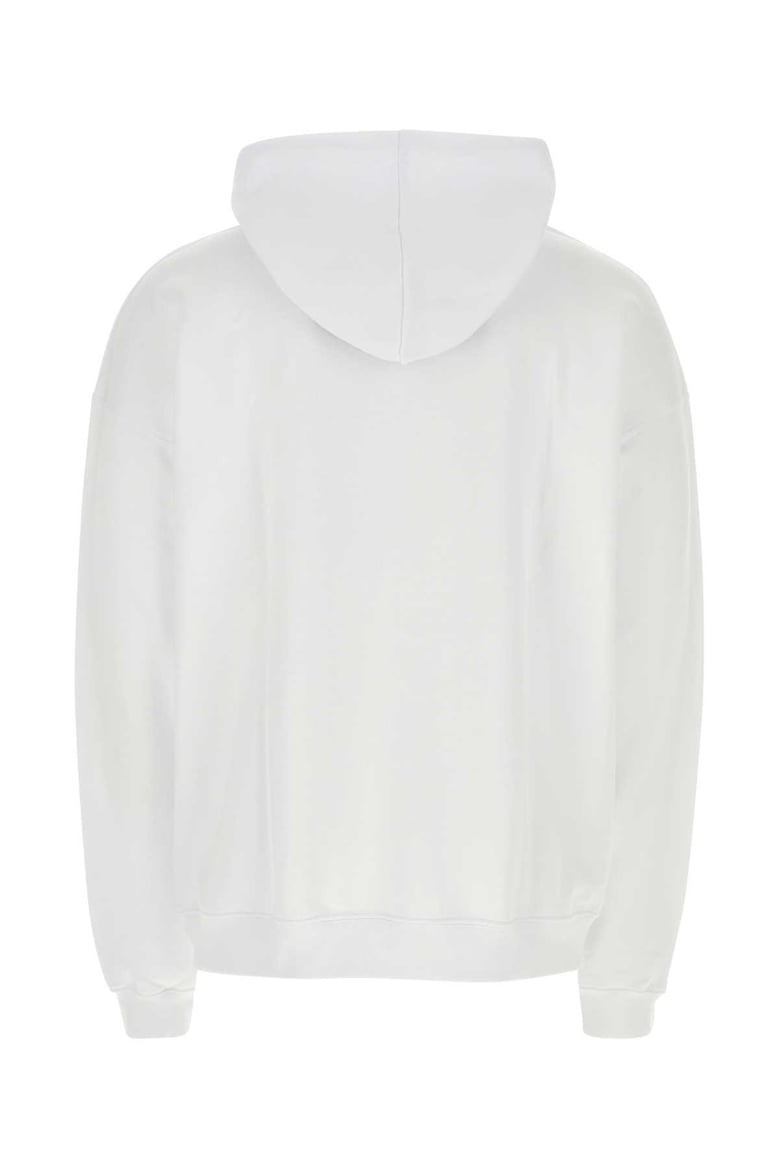 white cotton sweatshirt by Selfnex